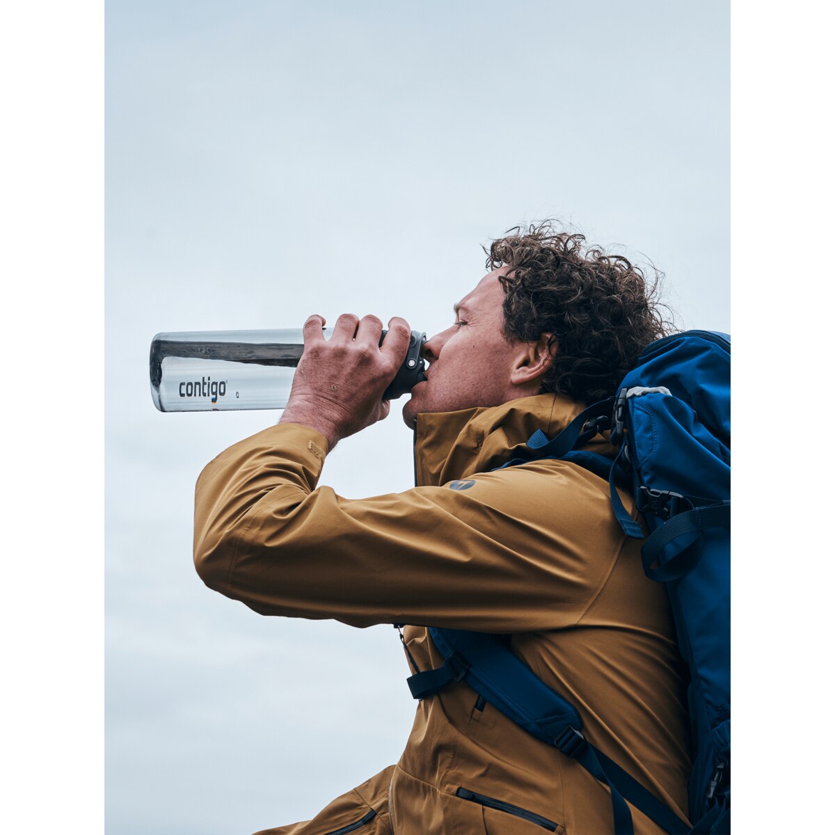 Butelka na wodę Free Flow Contigo 1000ml - szara