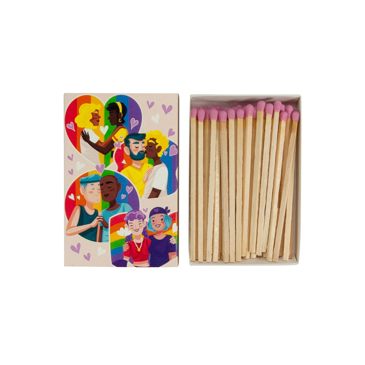 Zapałki "Love is love"