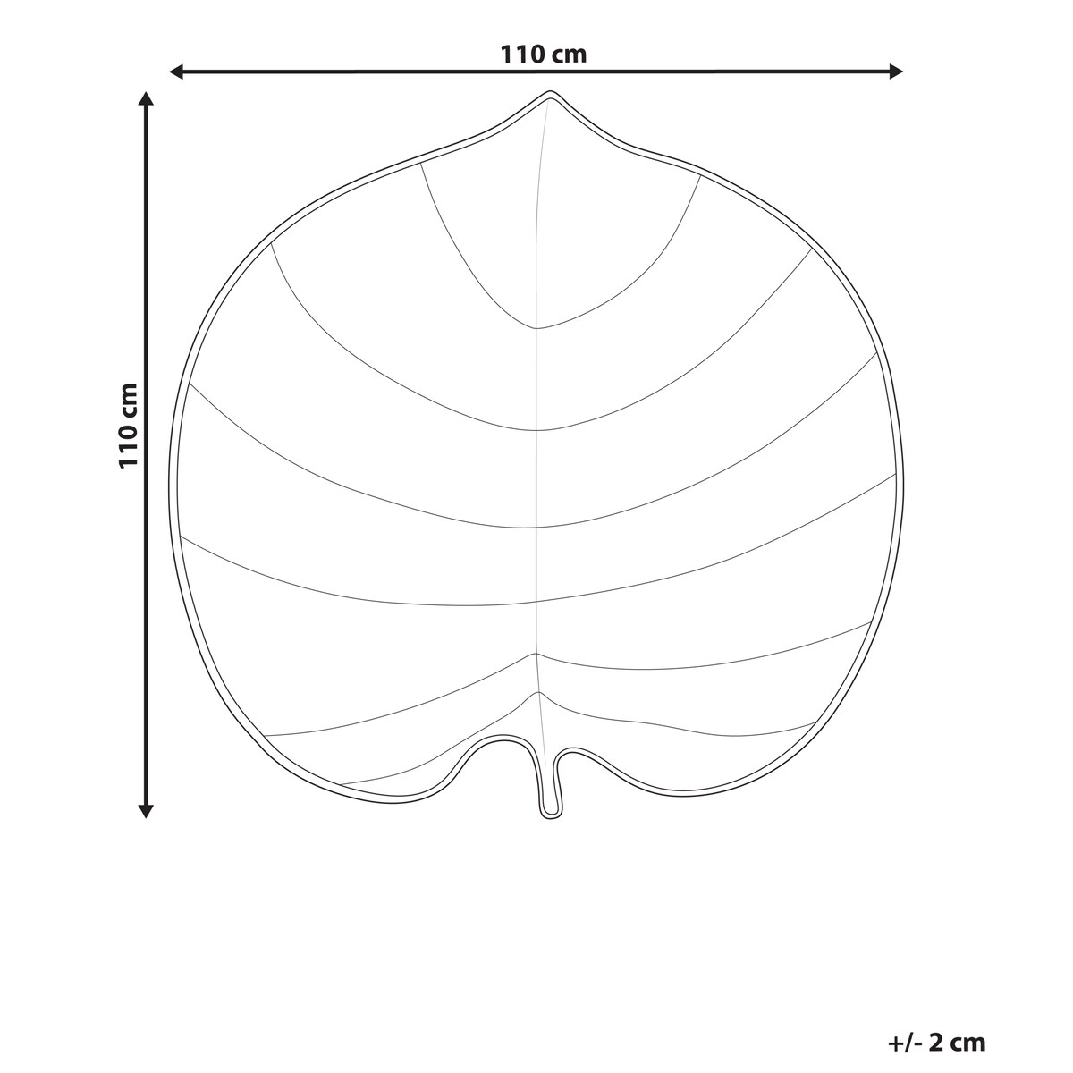 Mata dla dzieci EOLIA 110 x 110 cm Bawełna Jasnozielony