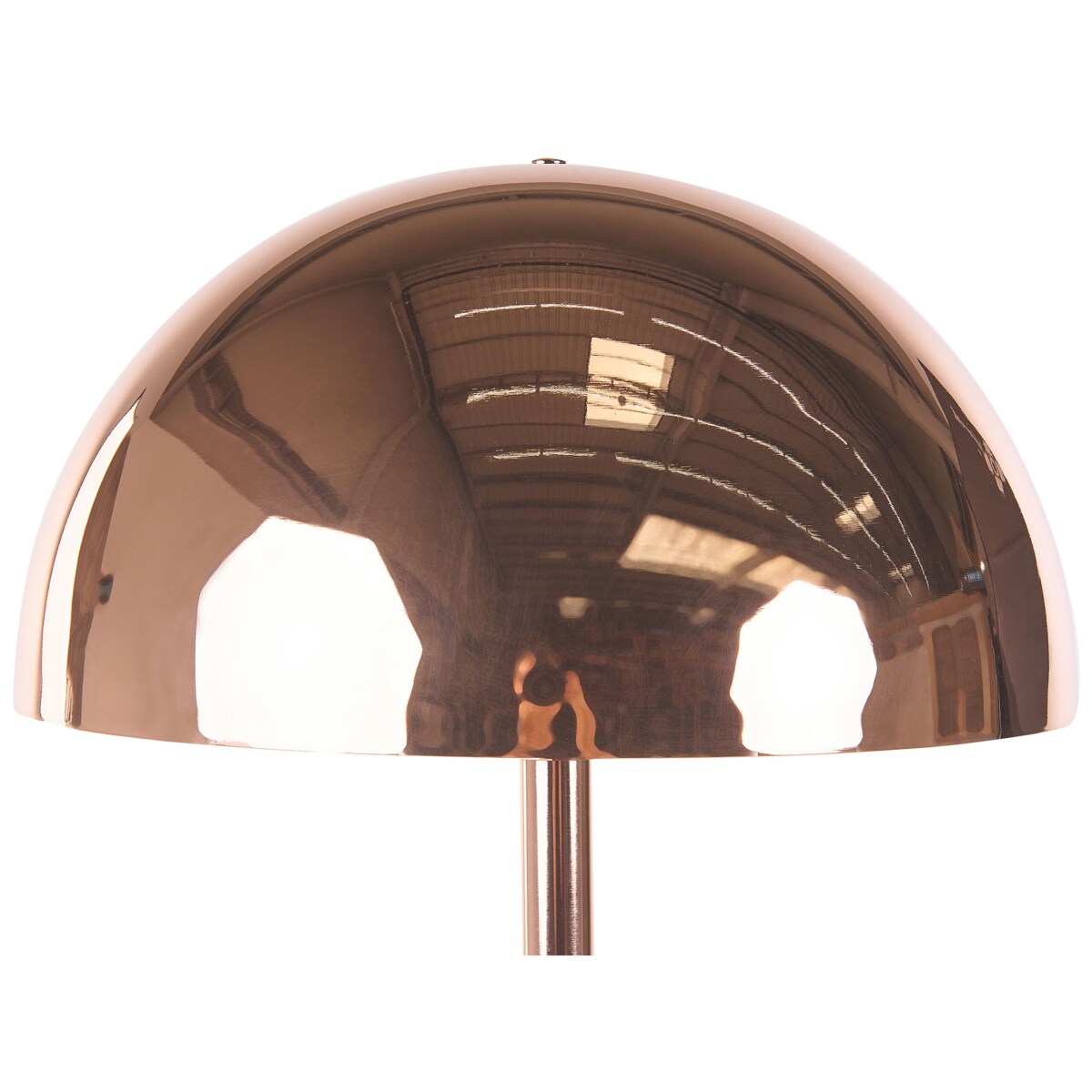 Lampa podłogowa metalowa miedziana MACASIA