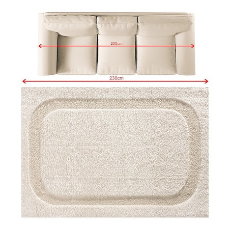 Dywan Halo cream 160x230 cm, 160x230 cm