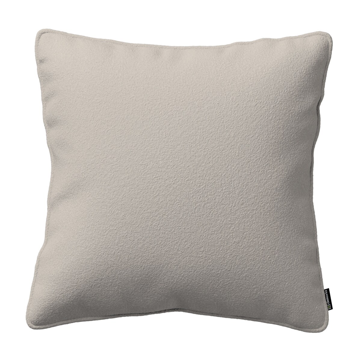 Poszewka Gabi na poduszkę 60x60 jasno beżowa bukla