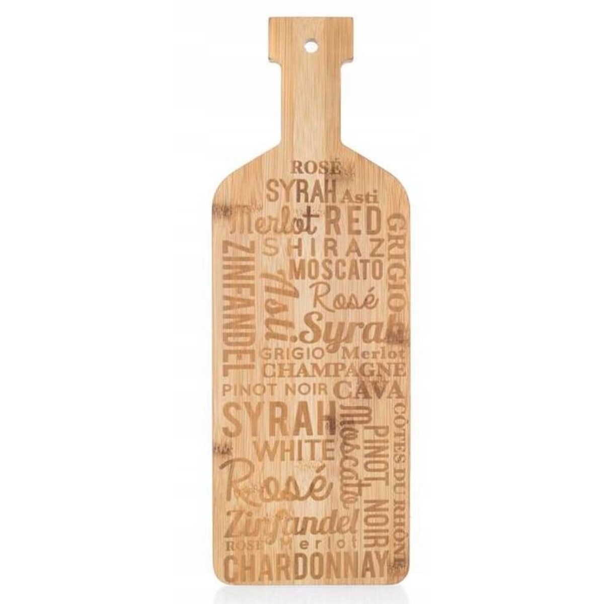 DESKA BAMBUSOWA DEKOR do krojenia kuchenna drewniana 40cm banquet