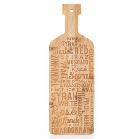 DESKA BAMBUSOWA DEKOR do krojenia kuchenna drewniana 40cm banquet