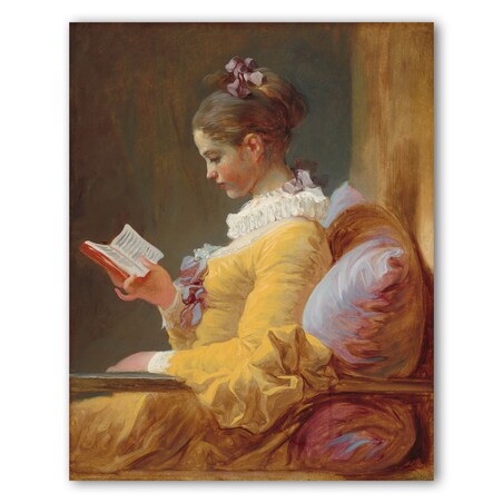Młoda dziewczyna czytająca Jean Honoré Fragonard 60cm x 80cm