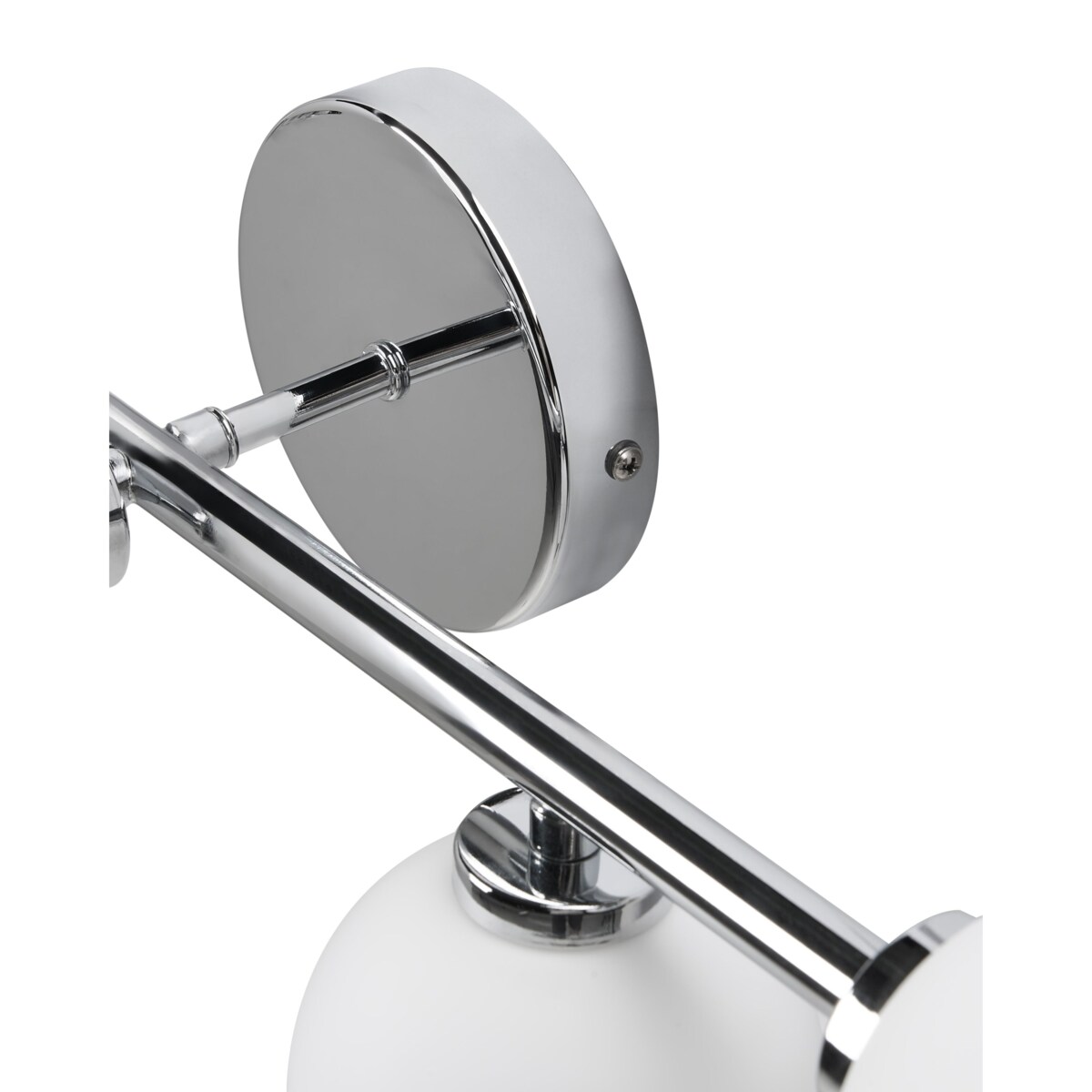 Lampa ścienna LED MINOTOS Metal Srebrny