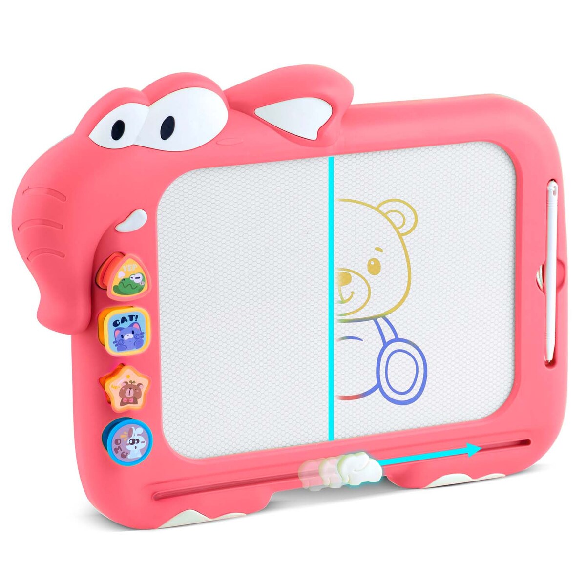 Znikopis tablica magnetyczna Ricokids RK-823 układanka stolik dla dzieci tangram 782301