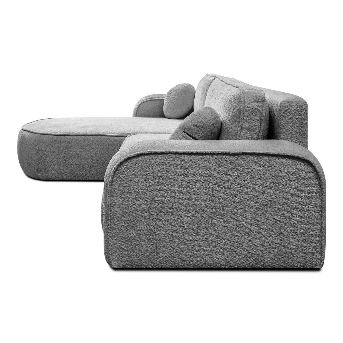 Rozkładany narożnik VENUS II z pojemnikiem na pościel, Coral 75