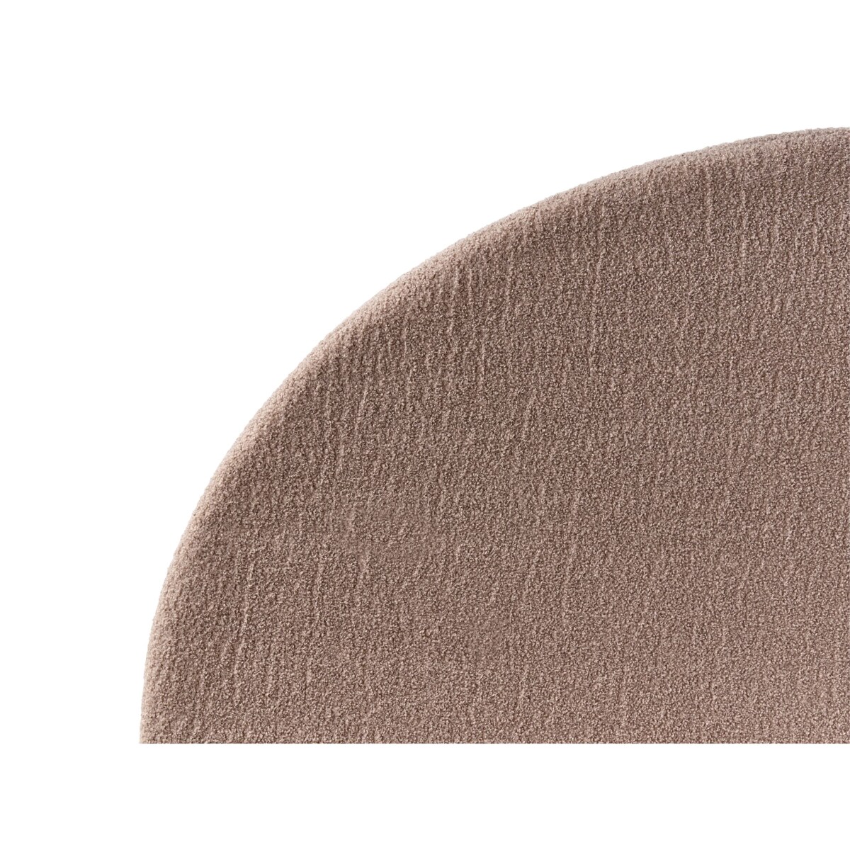 Łóżko Boucle VAUCLUSE 140 x 200 cm Beżowoszary