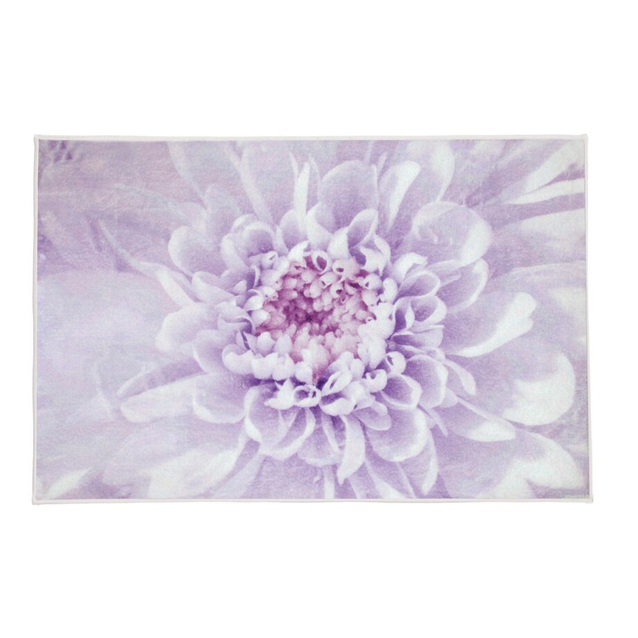 Kleine Wolke Dahlia Supermiękki Dywanik łazienkowy Fioletowy 50x 60 cm