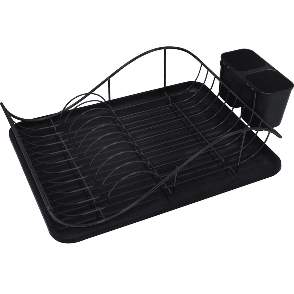 Suszarka do naczyń czarna 49x32x13cm KRISBERG