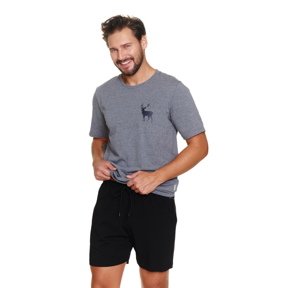 Męska piżama w klasycznym stylu