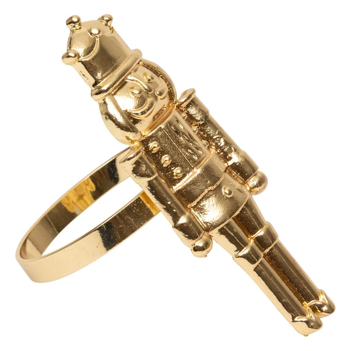 Obrączka na serwetki, z dziadkiem do orzechów, 2 sztuki