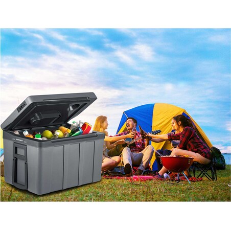 Lodówka turystyczna samochodowa Berdsen Icemax 50A 12V/230V USB 50L szara