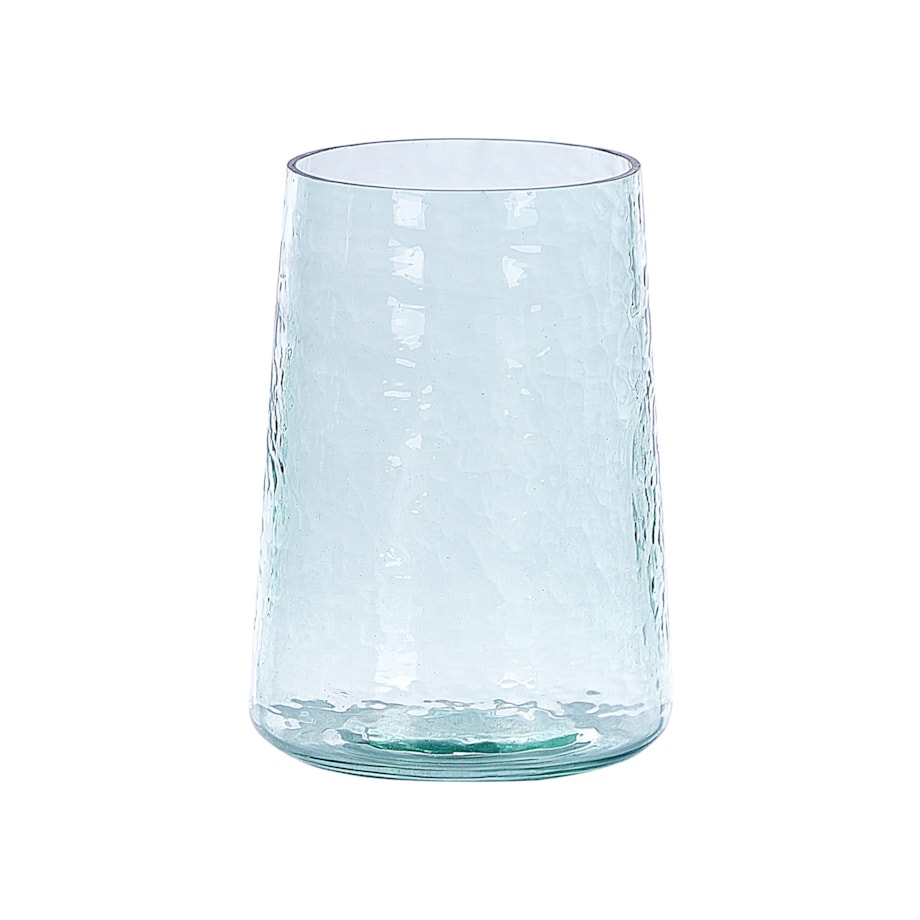 Komplet 2 wazonów na kwiaty szklany przezroczysty KULCHE