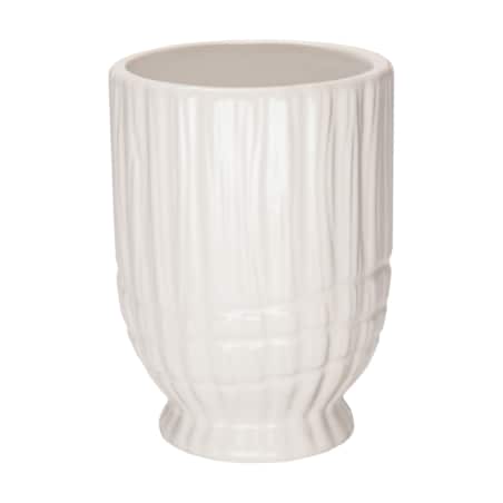 Kleine Wolke Concha Kubek łazienkowy biały ceramika