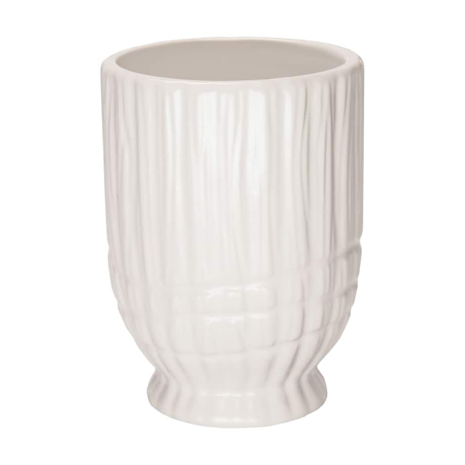 Kleine Wolke Concha Kubek łazienkowy biały ceramika