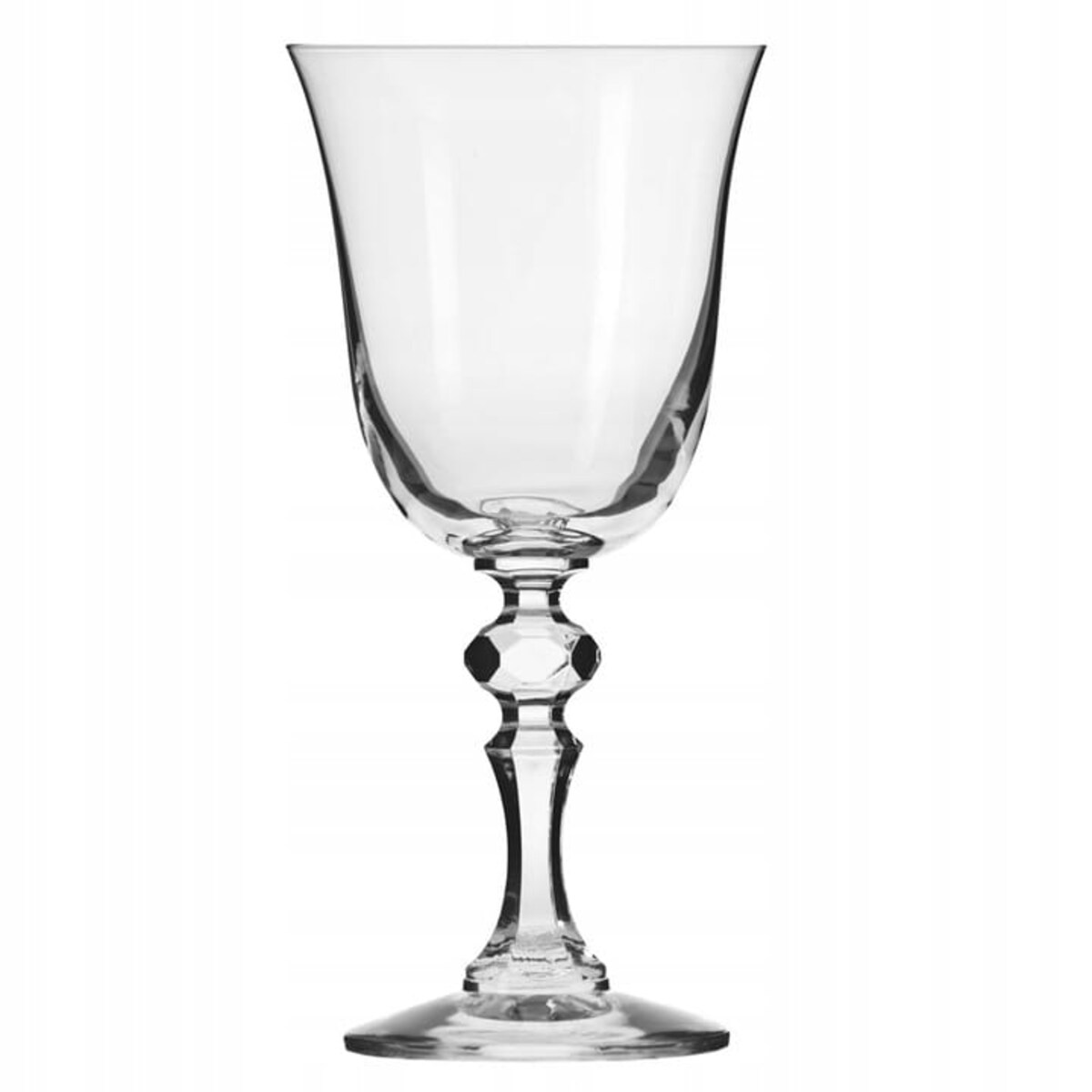 Kieliszki do Wina Czerwonego Białego Wody Krosno Krista 6 x 220 ml Dekoracyjne