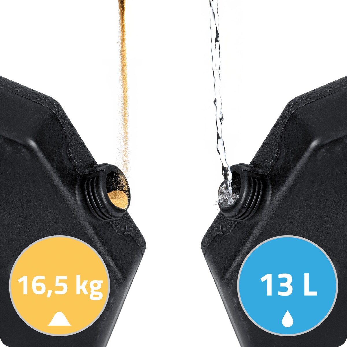 Podstawa parasola ogrodowego stojak obciążnik baza czarna Plonos 48x48x7,5cm