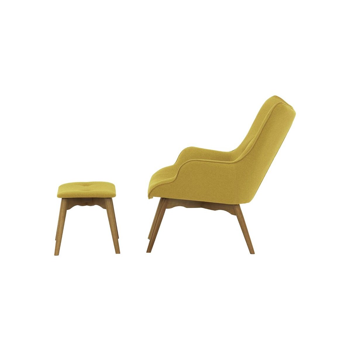 Fotel uszak z podnóżkiem Ducon-Ontario 40