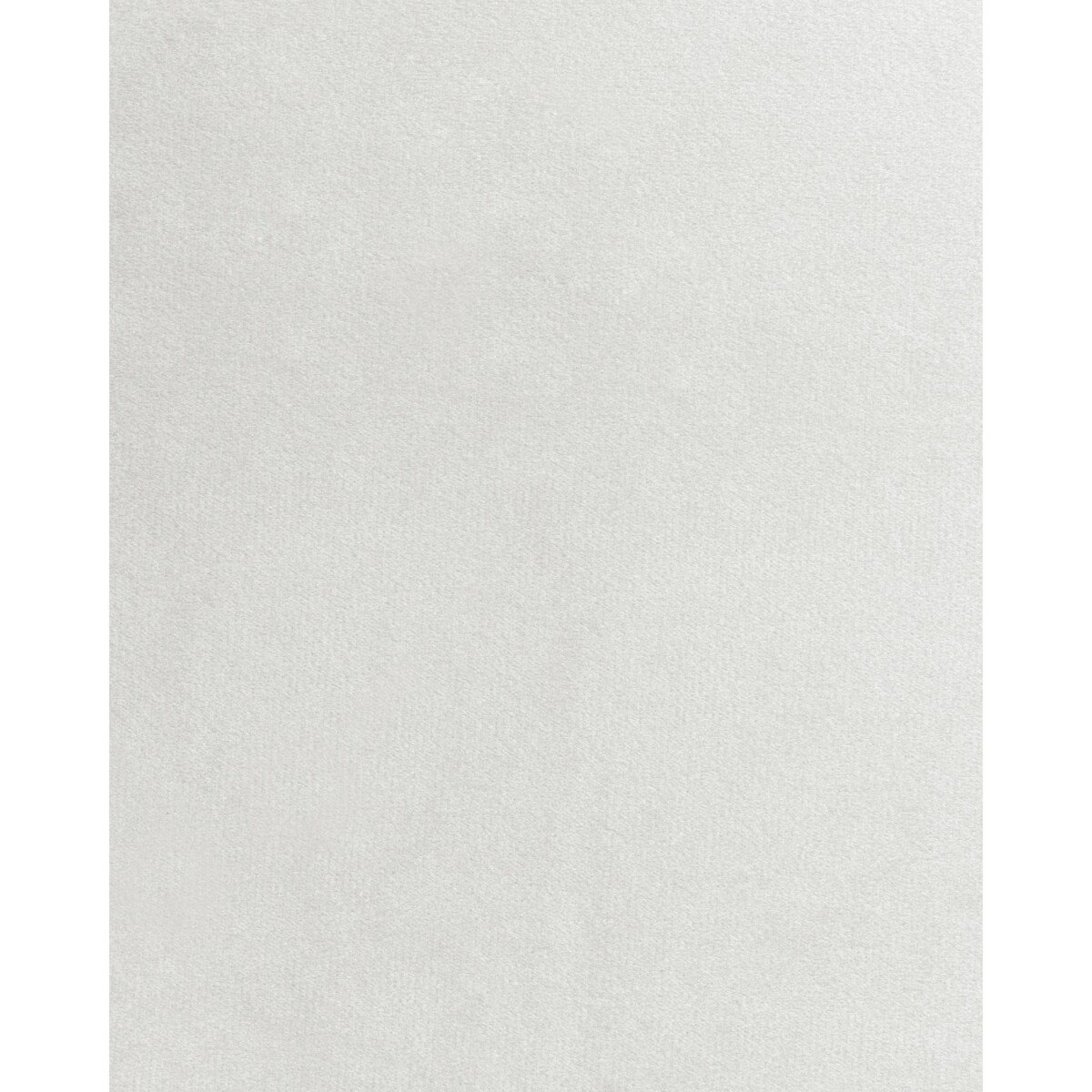 Zestaw 4 krzeseł do jadalni ARGYLE Welur Złamana biel