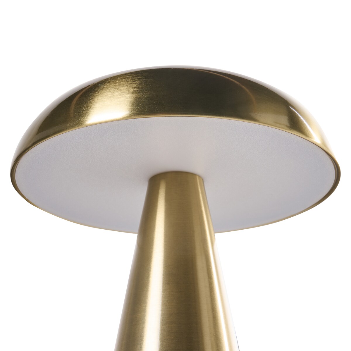 Zestaw 2 bezprzewodowych lamp stołowych LED KULFO Ze ściemniaczem Metal Złoty