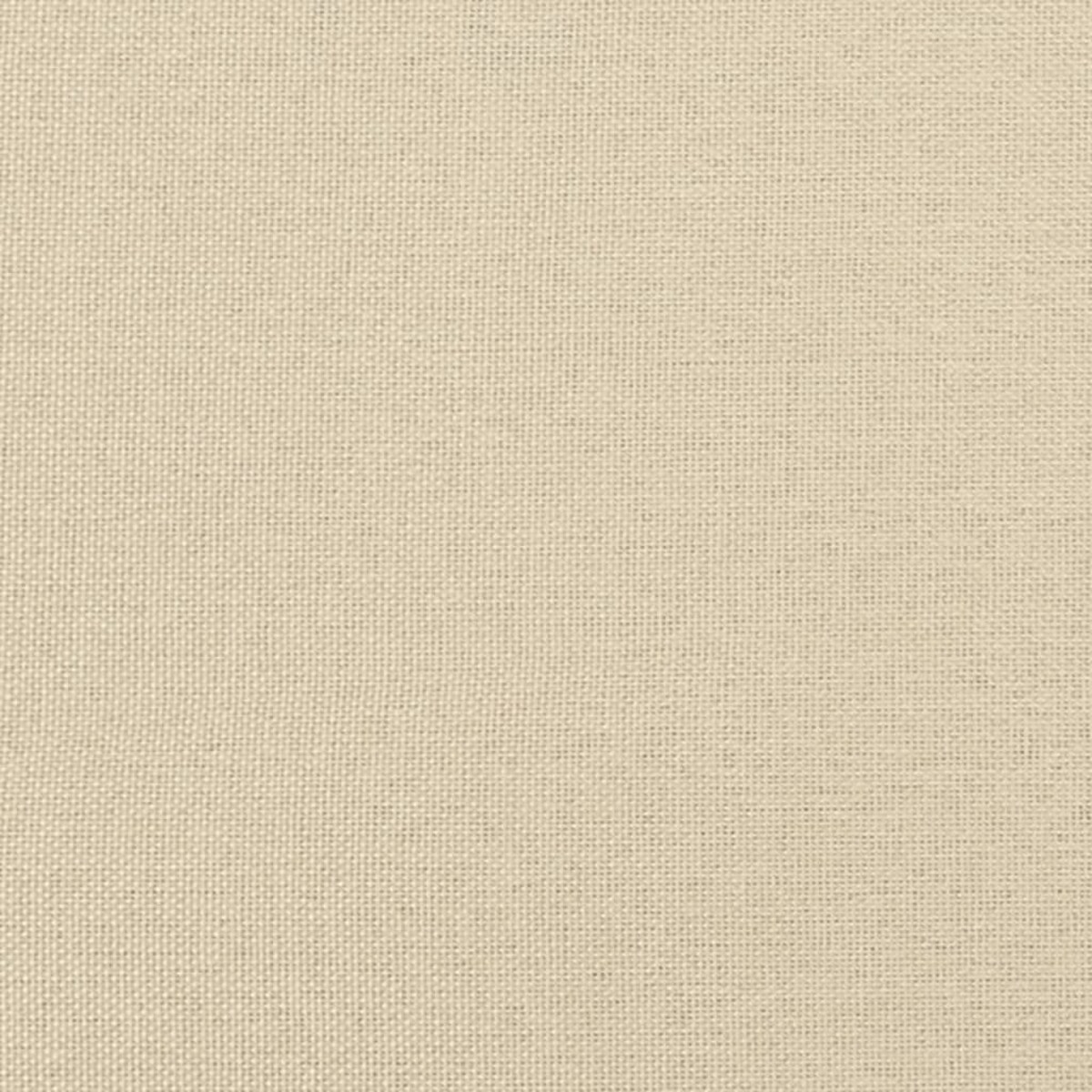 vidaXL Fotel, kremowy, 60 cm, obity tkaniną