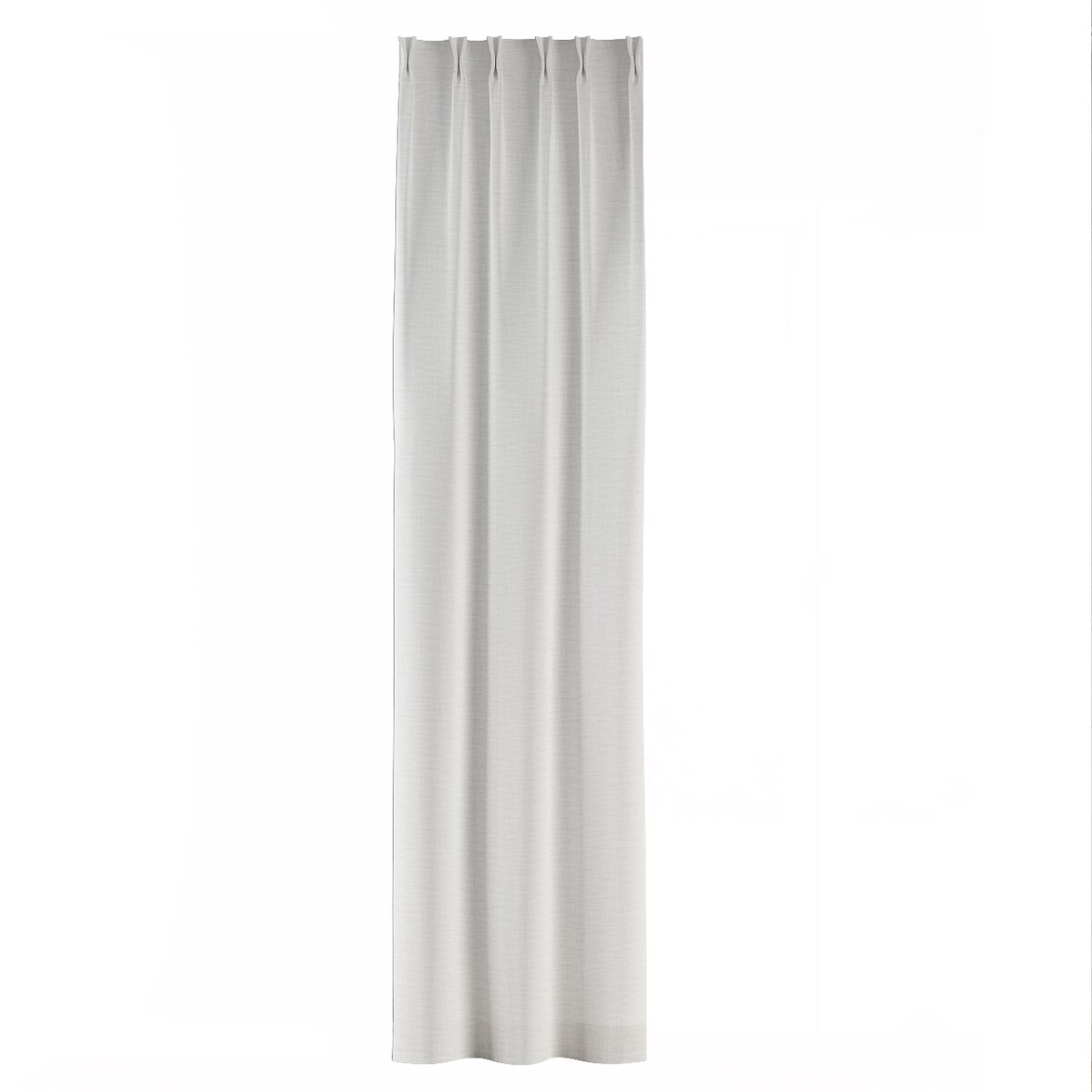 Zasłona na haczykach flex podwójnych 130x245 ecru