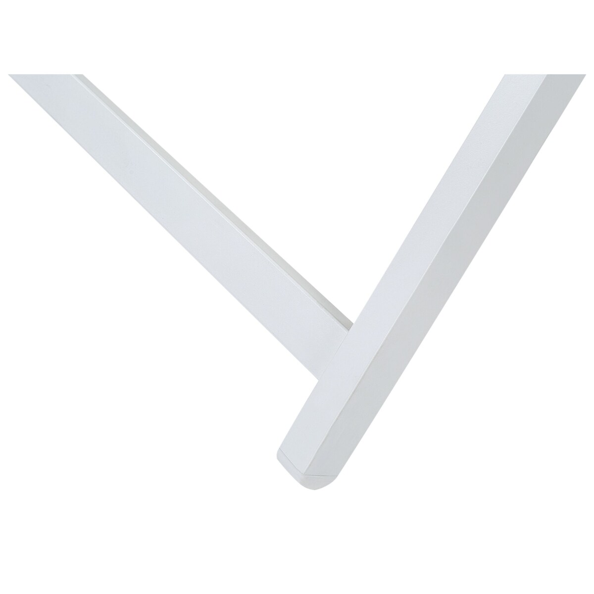 Leżak ogrodowy beżowo-biały LOCRI II