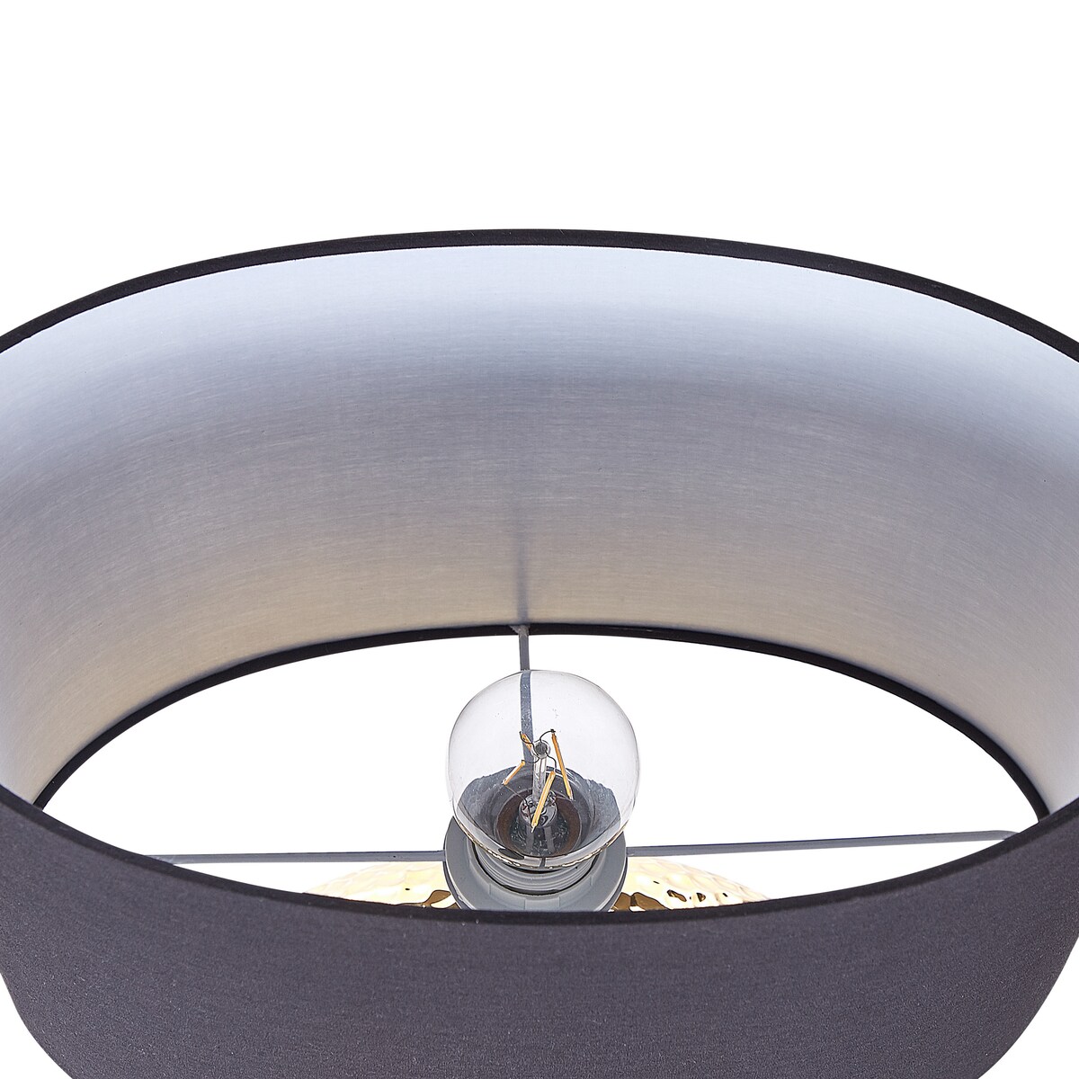 Lampa stołowa NASVA Ceramika Złoty