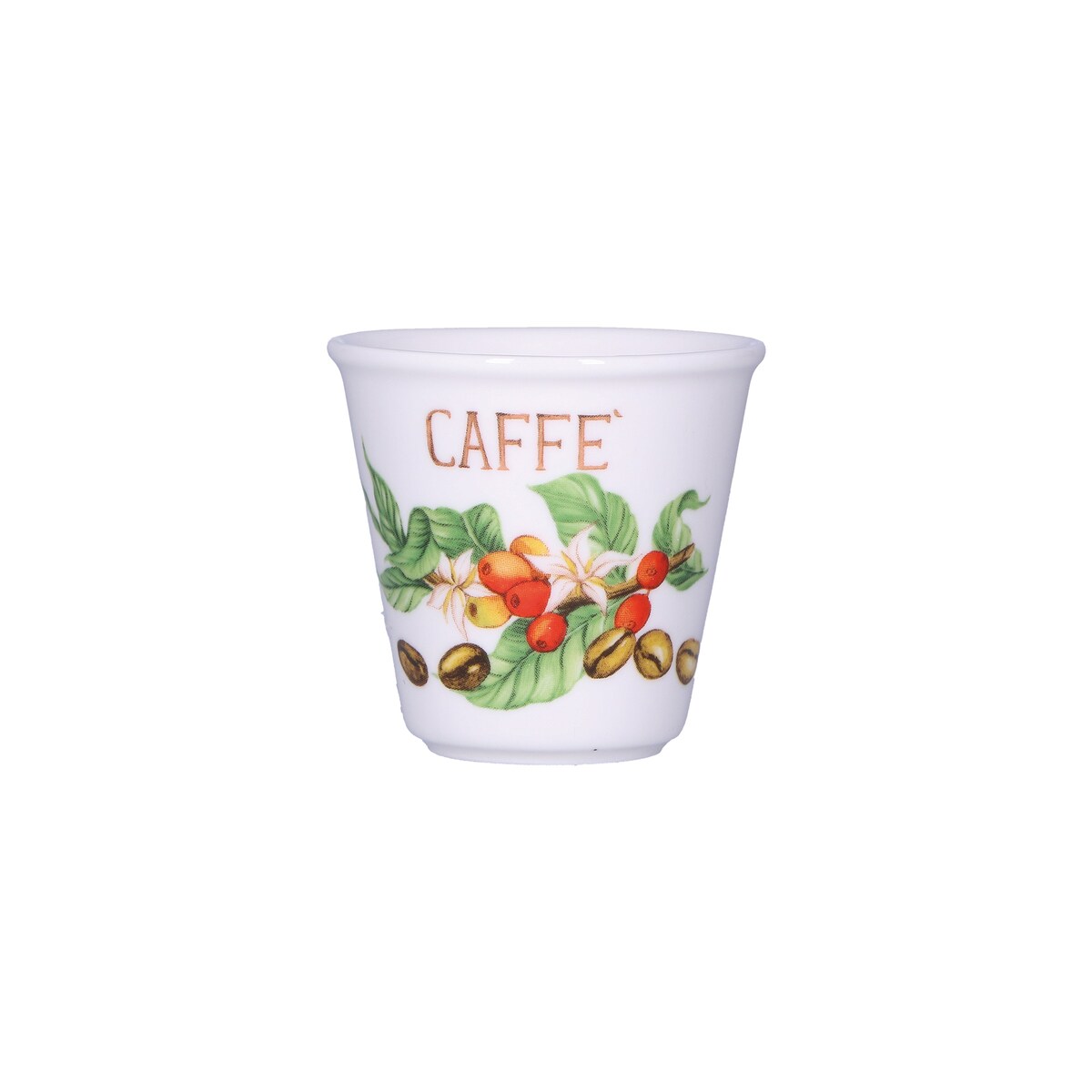 Zestaw 6 kieliszków na likier kawowy Liquorelli - Biały, 75 ml