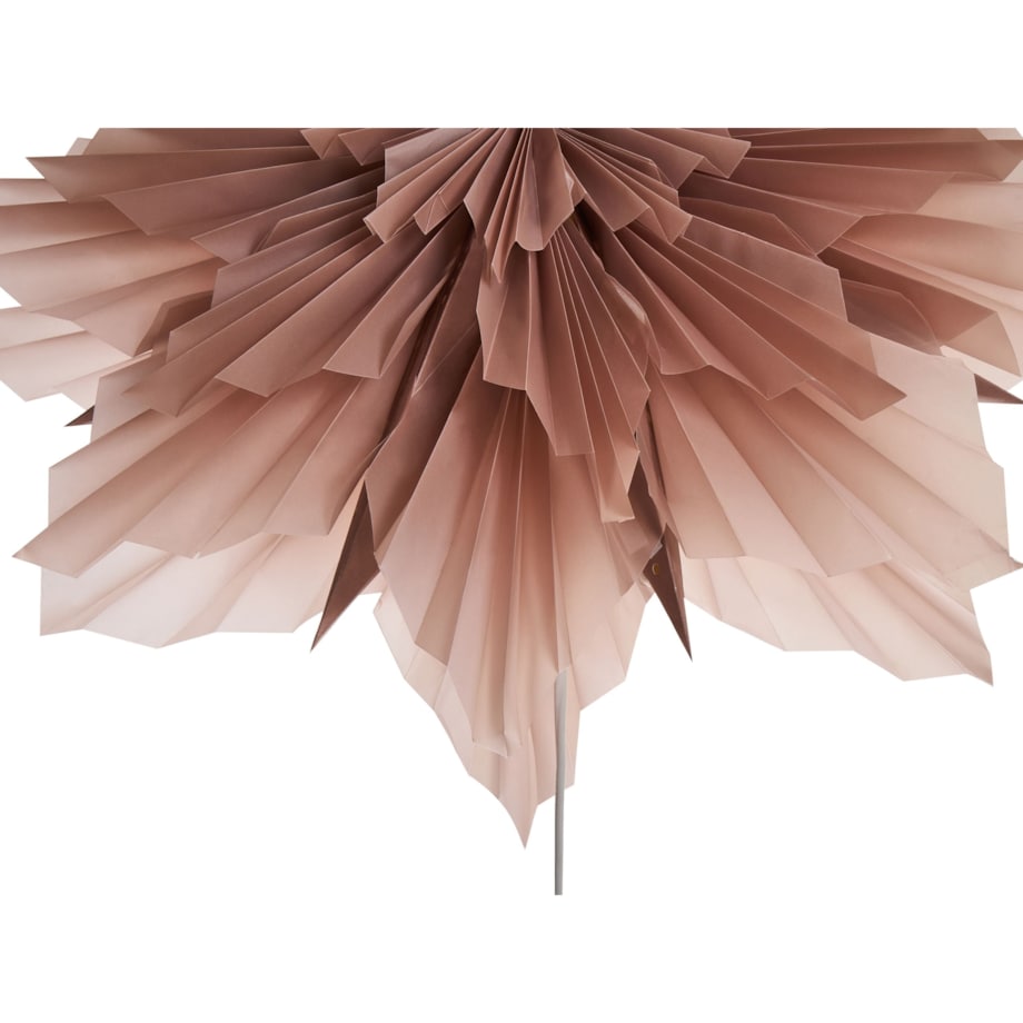 Dekoracja świąteczna OSTERAN Gwiazda 59 cm Różowy