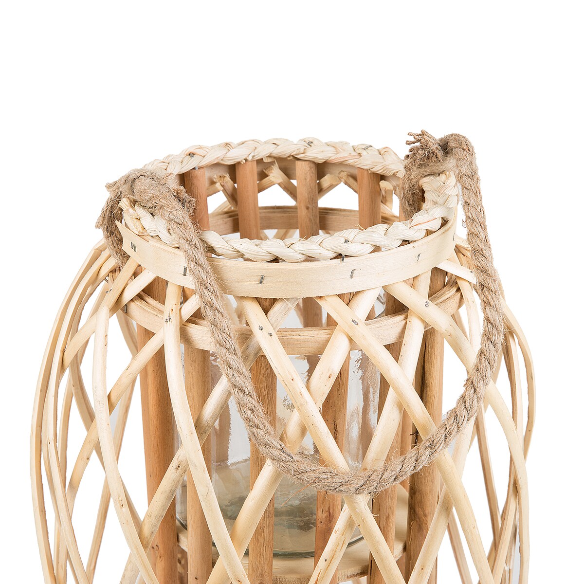 Lampion MAURITIUS Wierzba 40 cm Naturalny