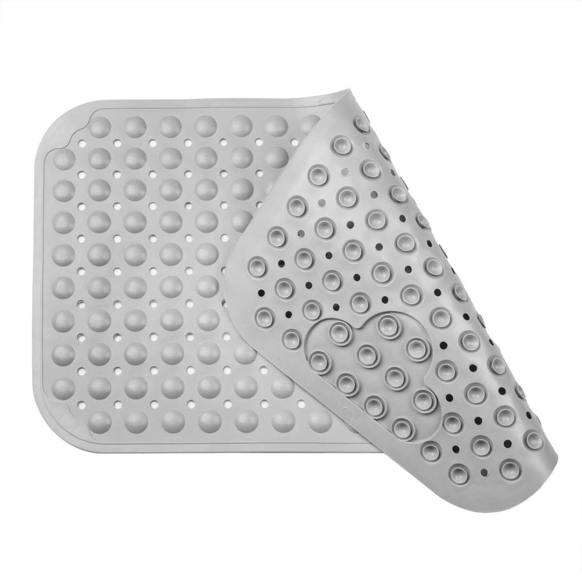 mata łazienkowa antypoślizgowa 70,5 x 41 cm PVC szara
