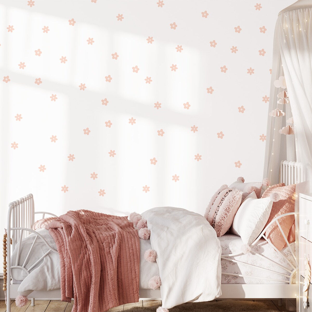 Naklejka na ścianę Stokrotki IX