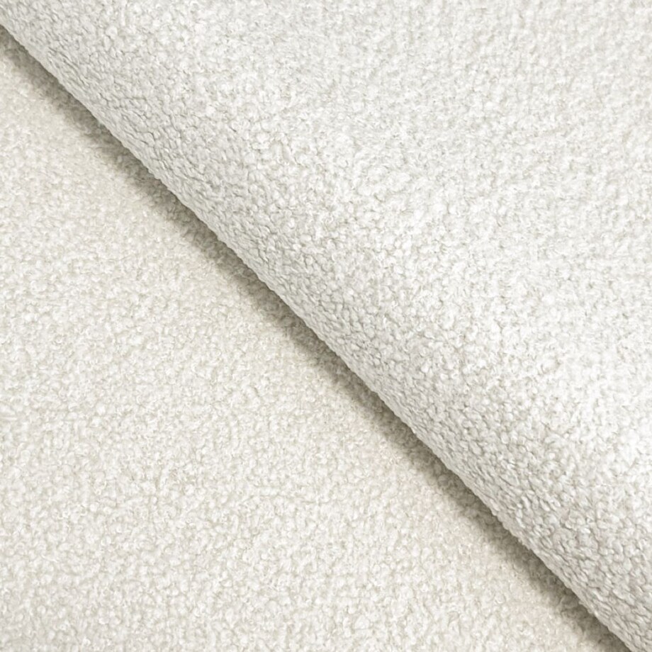 Narożnik z funkcją spania ALOO, lewostronny, tkanina boucle-śmietankowa