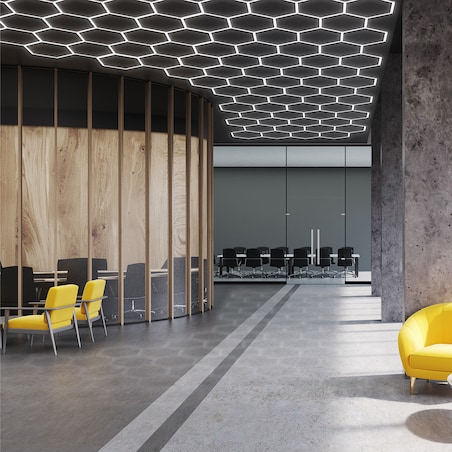 Plafon Light Prestige Geometric biały LED 4000K 1 szt.