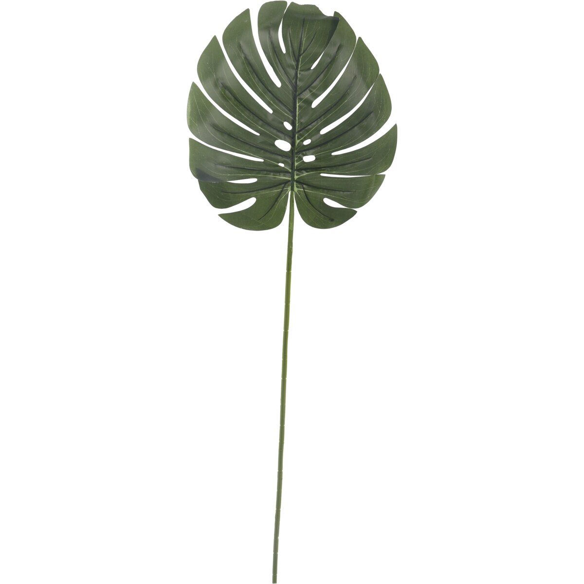 Roślina Sztuczna Liść Ozdobny Wysokość 82 Cm Zielona Jak Żywa Ozdoba