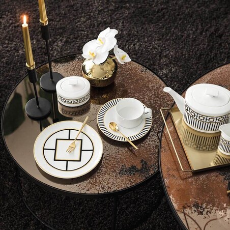 Filiżanka do herbaty MetroChic Blanc, 230 ml, Villeroy & Boch