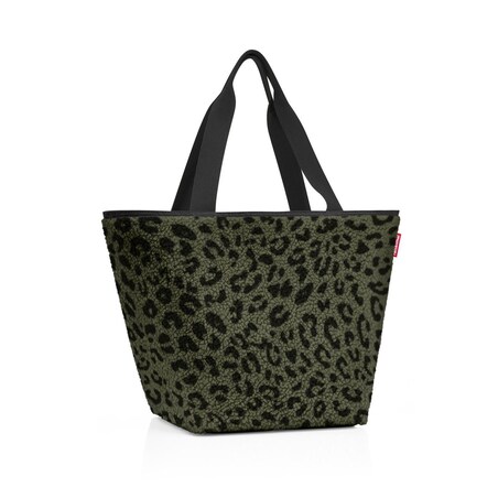 Torba SHOPPER M, teddy leo olive