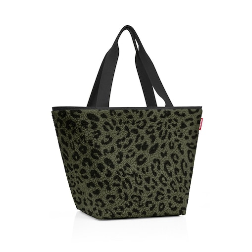 Torba SHOPPER M, teddy leo olive