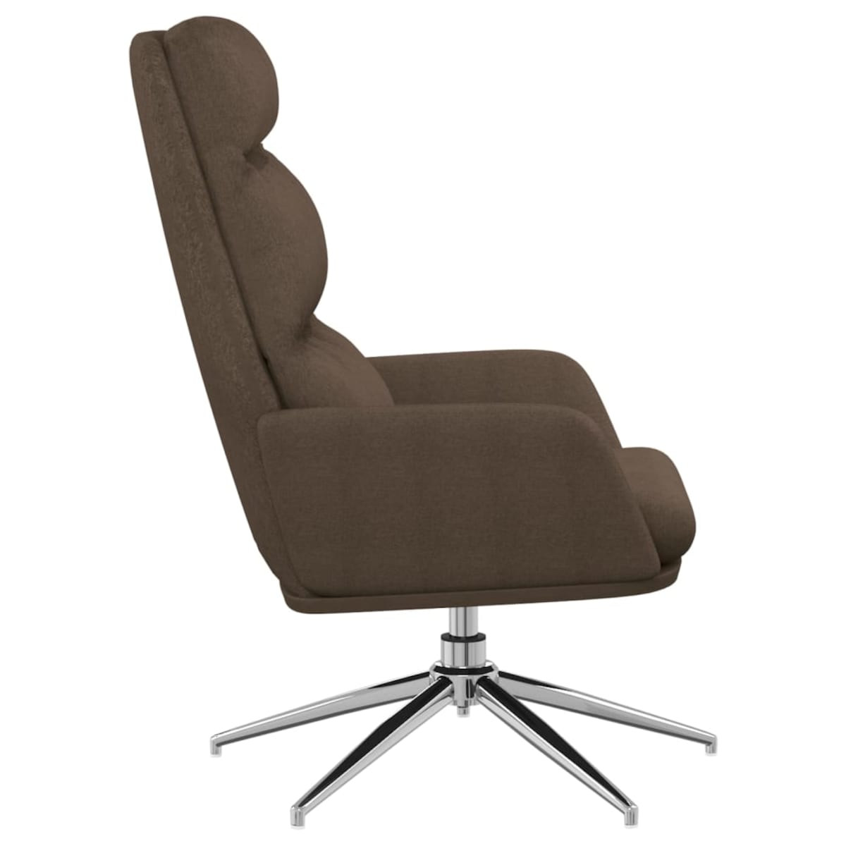 vidaXL Fotel, kolor taupe, obity tkaniną