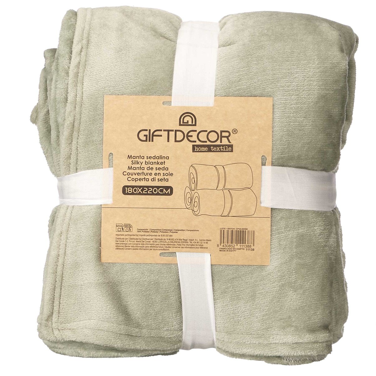 Koc pluszowy 180 x 220 cm