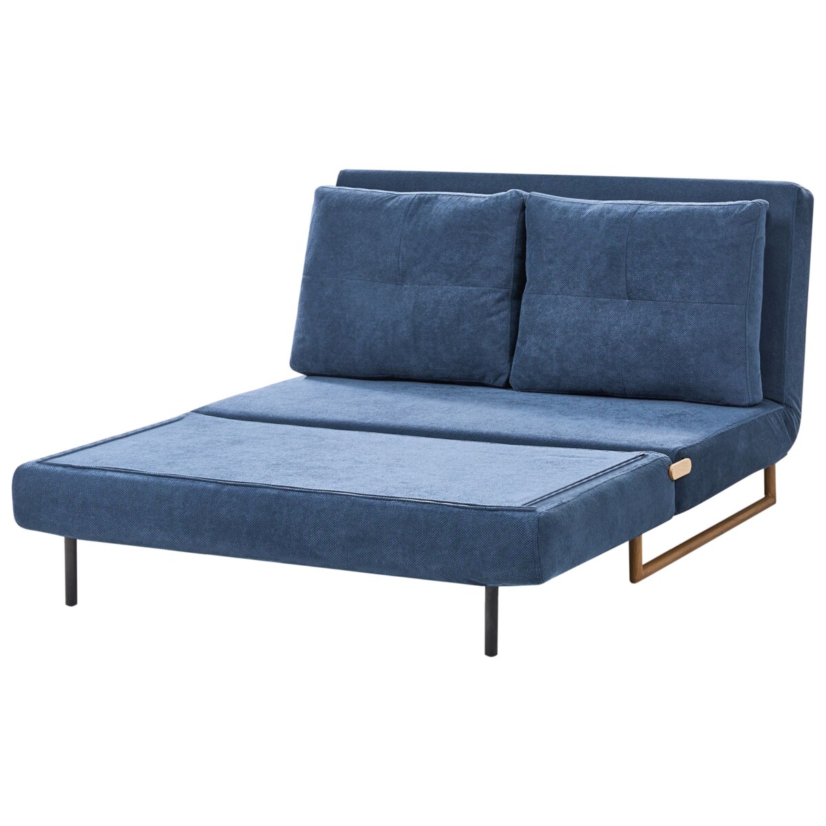 Sofa rozkładana dla 2 osób JERSLEV Niebieski