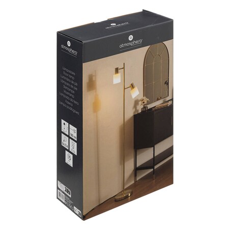 Lampa podłogowa TAIS, metalowa, 143 cm