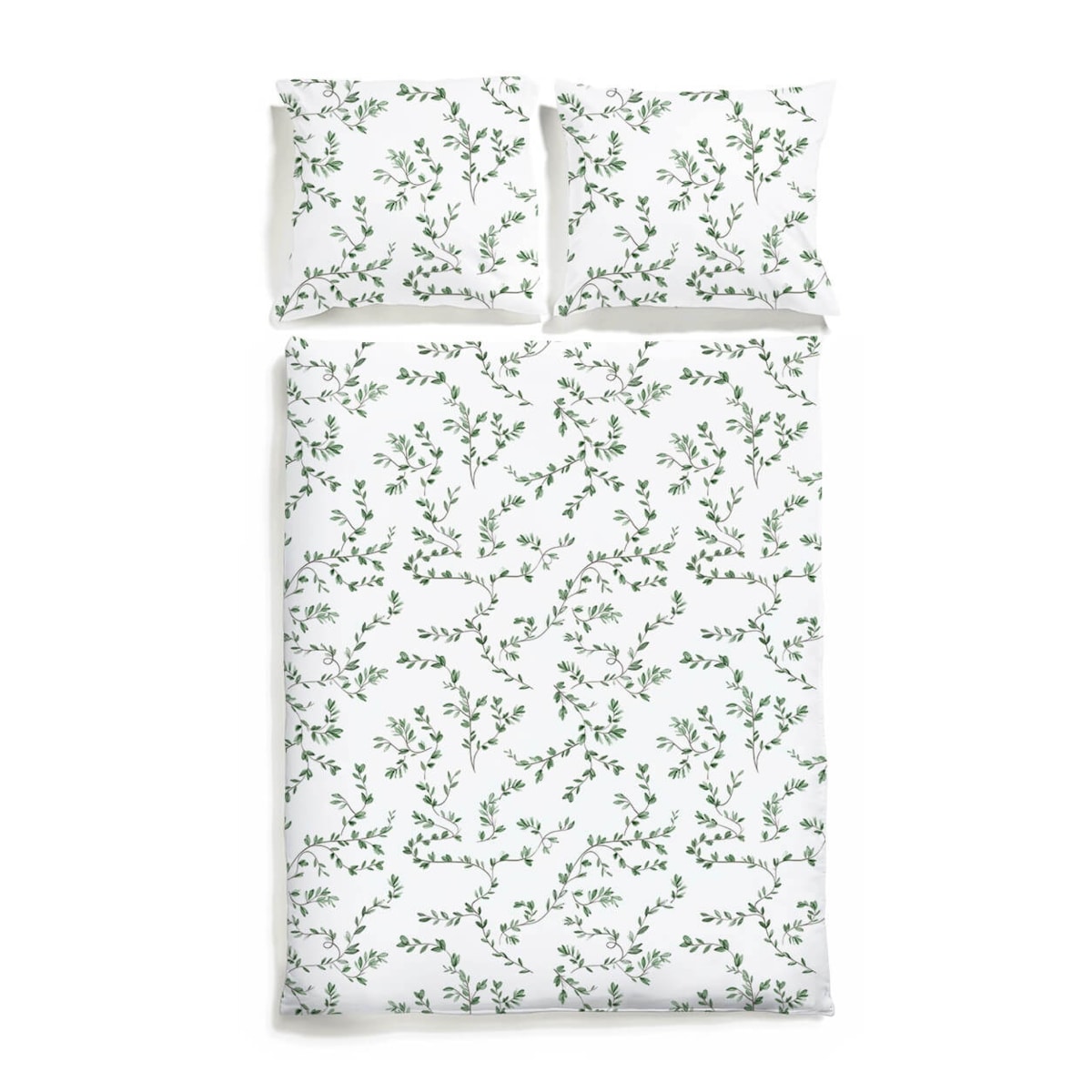Pościel Listkowie 140/200 + 50/60 cm