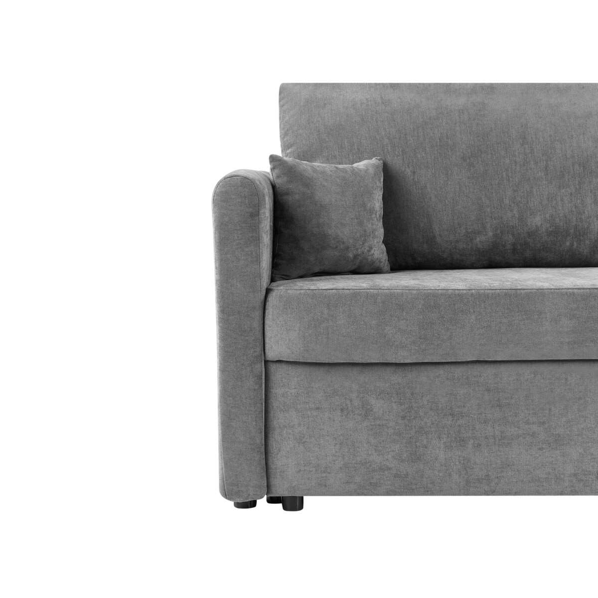 Sofa rozkładana BLEIK Jasnoszary Z miejscem do przechowywania