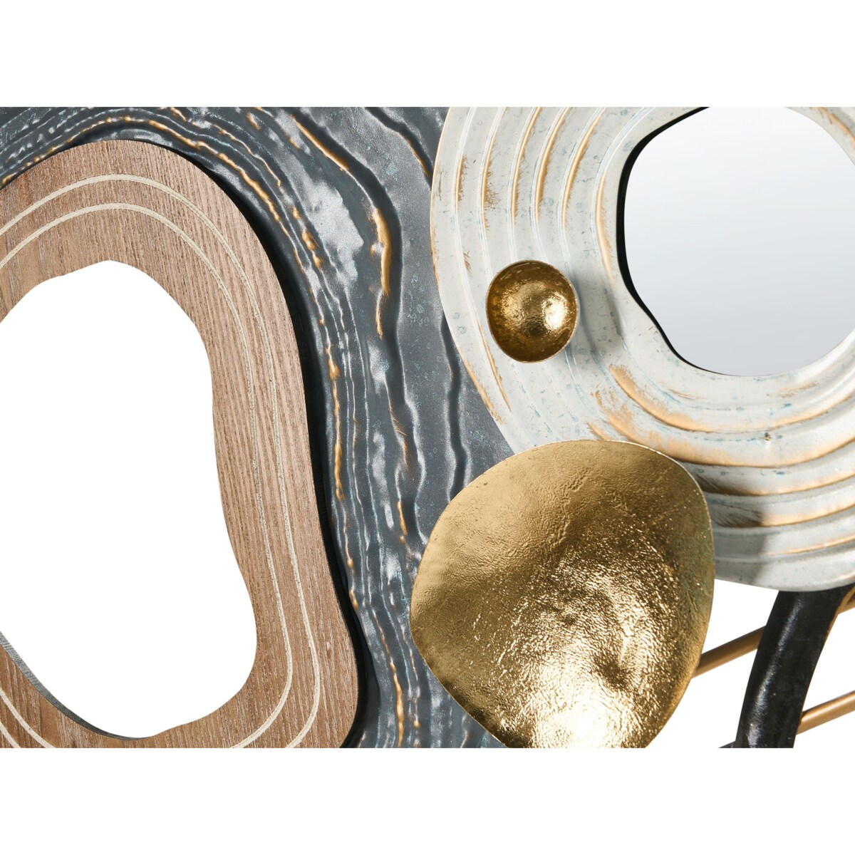 Dekoracja ścienna NEPTUNIUM Metal 62 cm Kolorowy