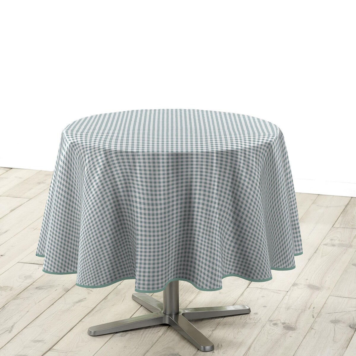 Obrus okrągły MINI VICHY, Ø 160 cm, kratka