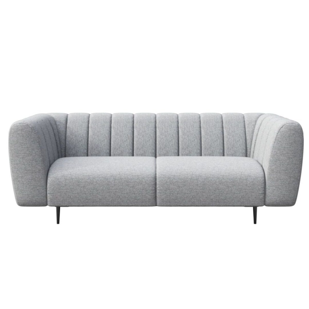 Shel 3-osobowa sofa - jasnoszara